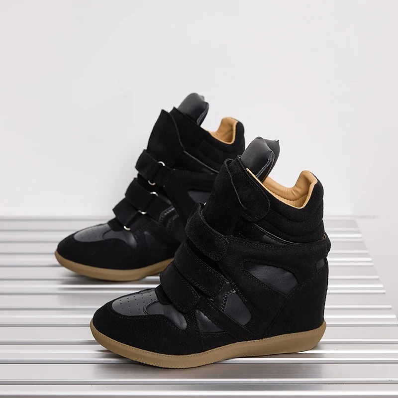 Women Ankle Boots Genuine Leat - Wedge Espadrille Women avis et prix