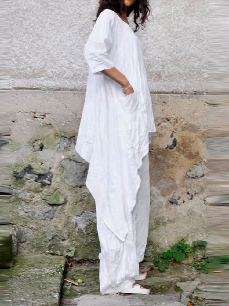 2024 Summer New Fashion Casual - Linen Pant Wide avis et prix