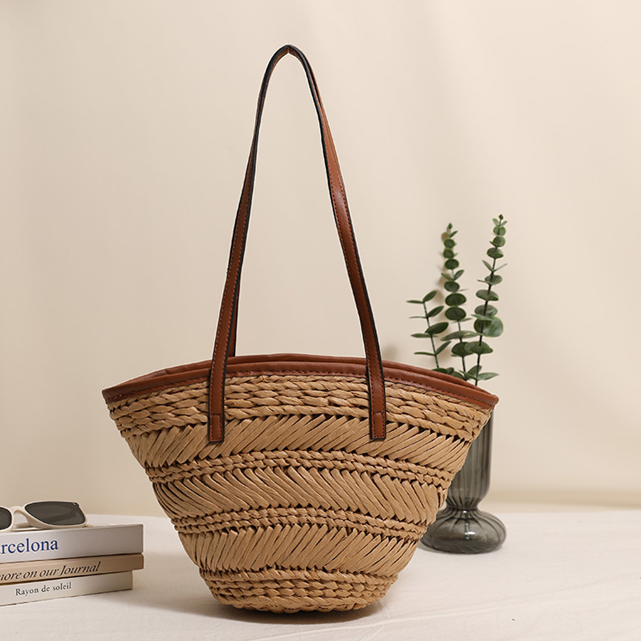 Summer Basket Straw Bags for W - Crochet Bag Raffia avis et prix