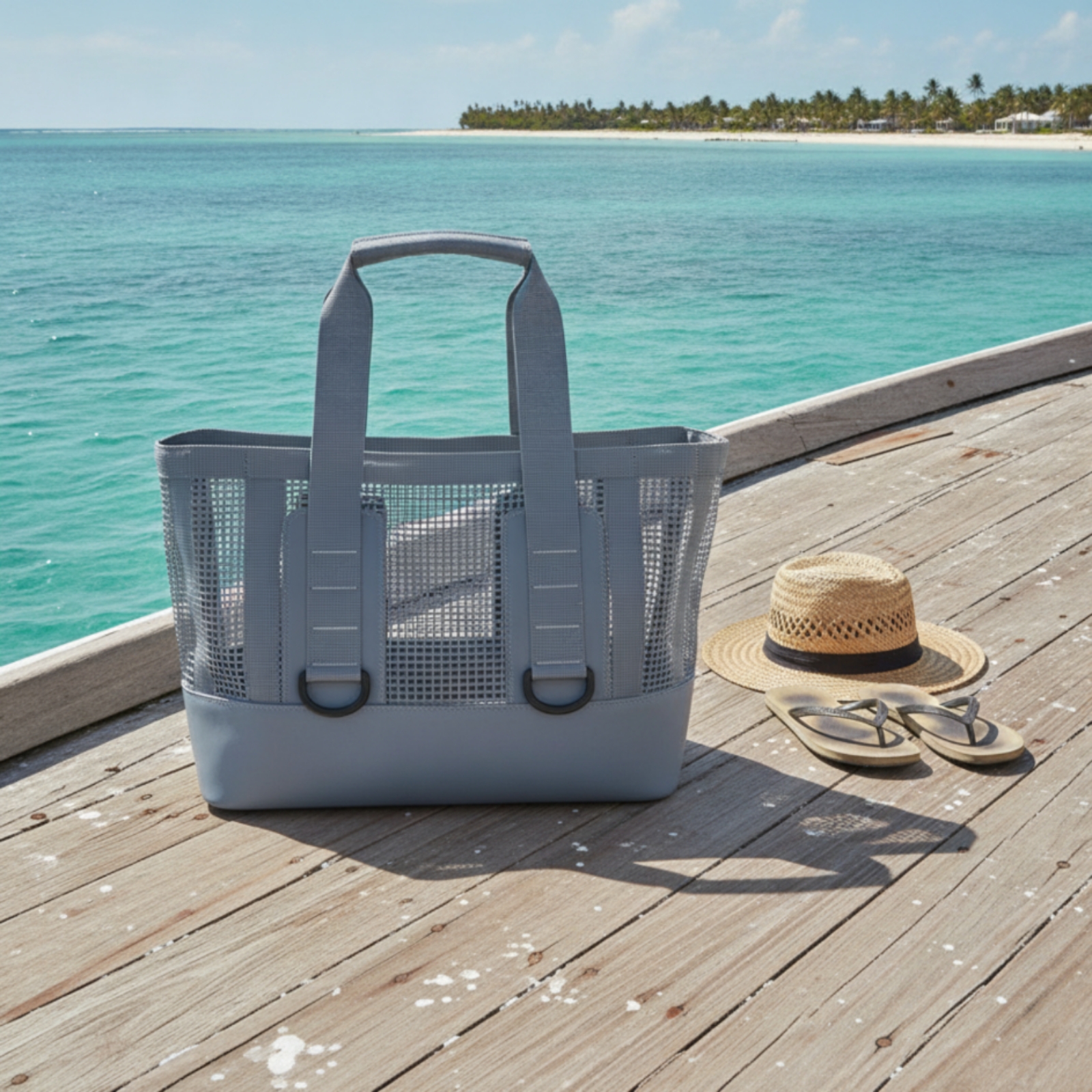 Mesh Tote Bag Quick Drying Gea - Tote Bag Beach avis et prix
