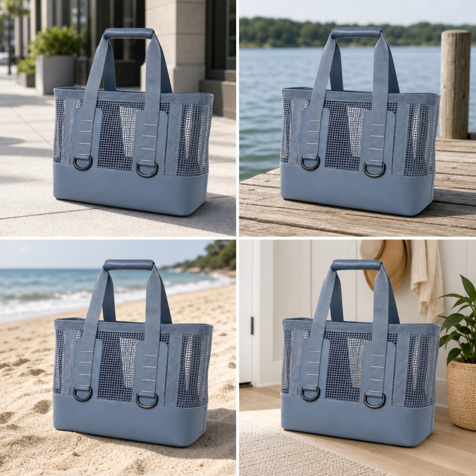 Mesh Tote Bag Quick Drying Gea - Tote Bag Beach avis et prix