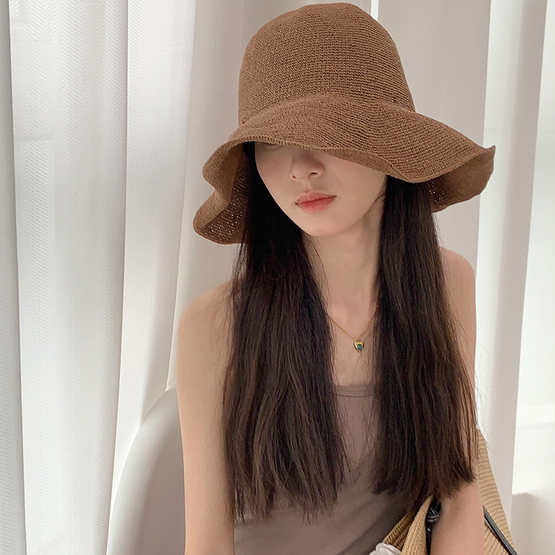 2025 new paper straw sun hat w - Hat Floppy Wide avis et prix
