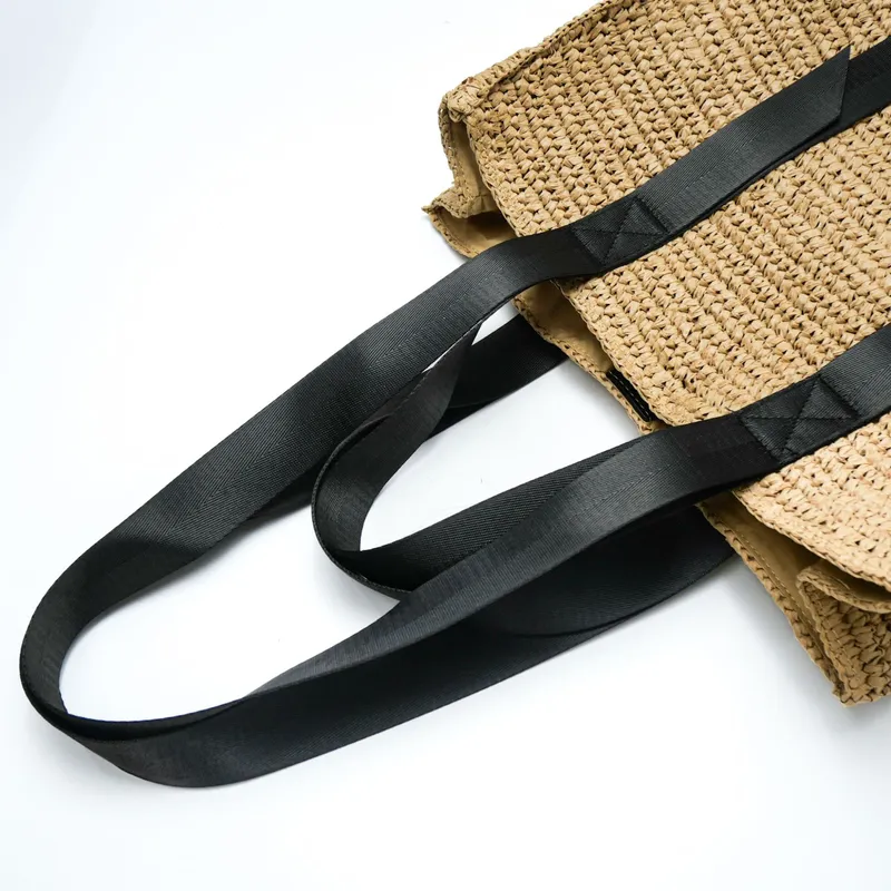 Retro hand-woven straw shoulde - Tote Bag Beach avis et prix