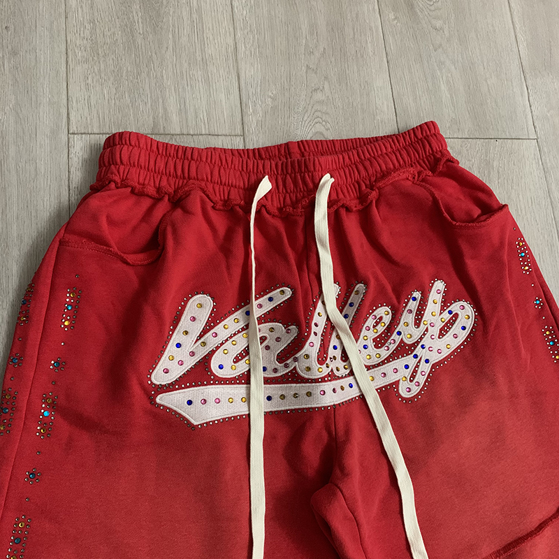 VALLEY Men Black Knee Casual S - Shorts Denim Frayed avis et prix