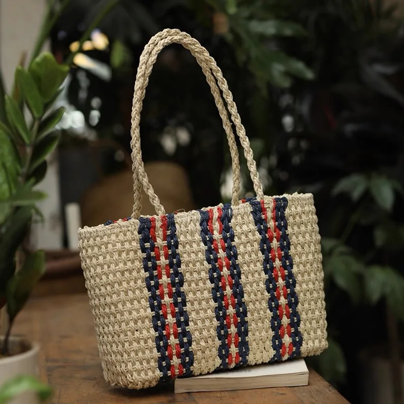 Straw Tote Bag Women One-Shoul - Tote Bag Beach avis et prix