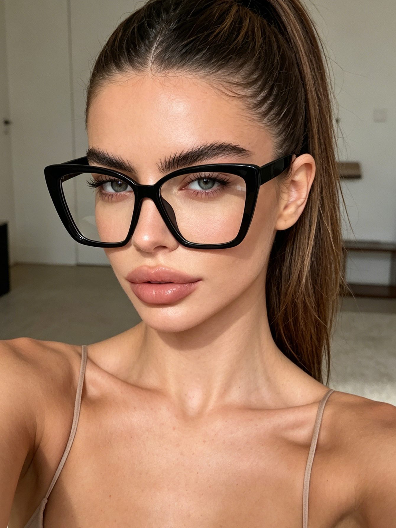 1pc daily fashionable black ca - Sunglasses Cat Eye avis et prix
